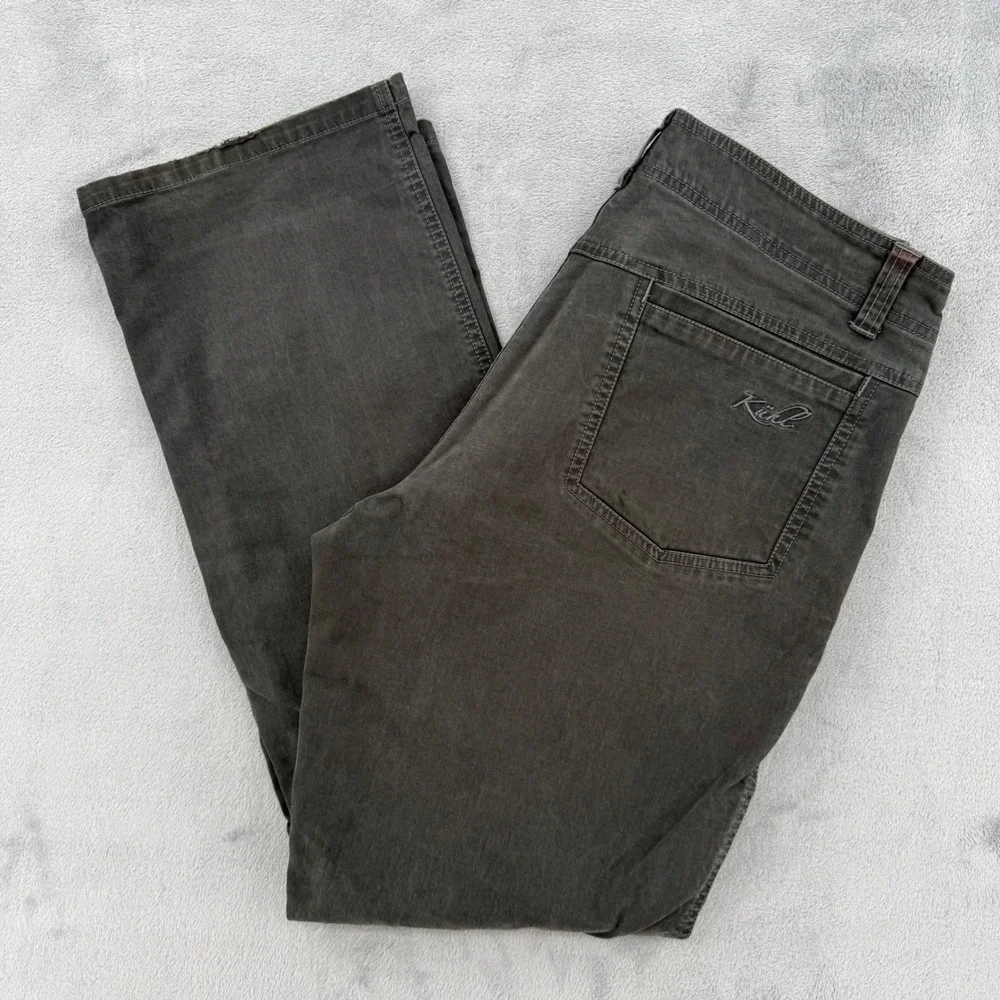 KUHL Women's Gray Outdoor Hiking Cargo Pants Outdoor Size 10 Regular‎